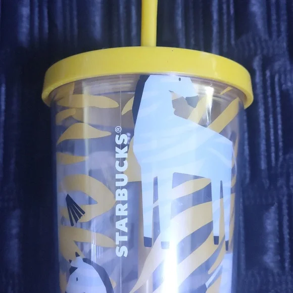 Starbucks Yellow Zebra Tumbler - Picture 2 of 6